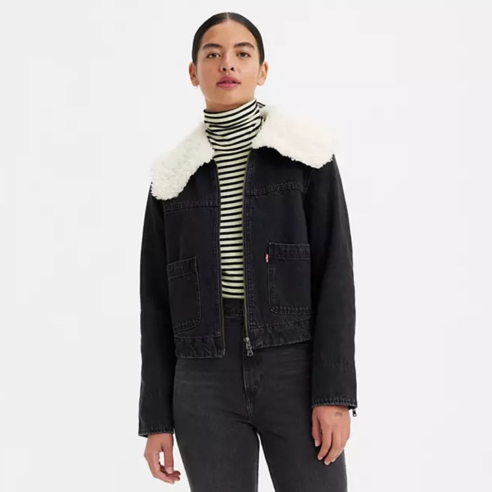 Levi’s retro Sherpa trucker jacket